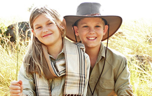 Kid's Safari Shirts: Anti-insect & UPF50+ by The Safari Store